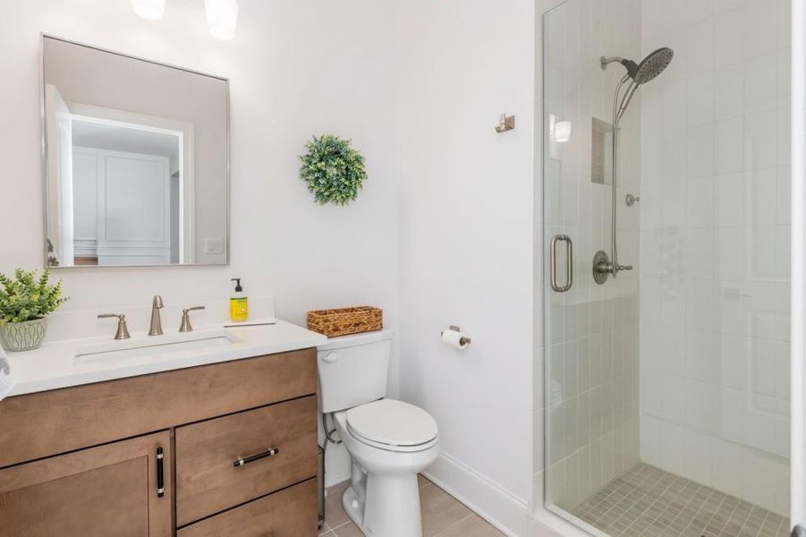 Furnished interior view inside a new home in Liberty Springs, Woodstock (Image 40).