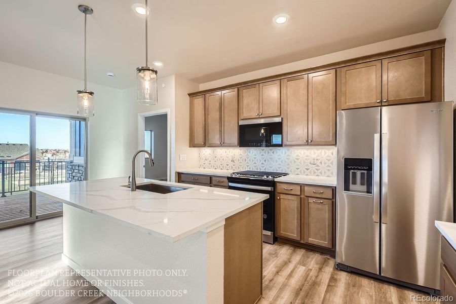Furnished interior view inside a new home in , Westminster (Image 9).
