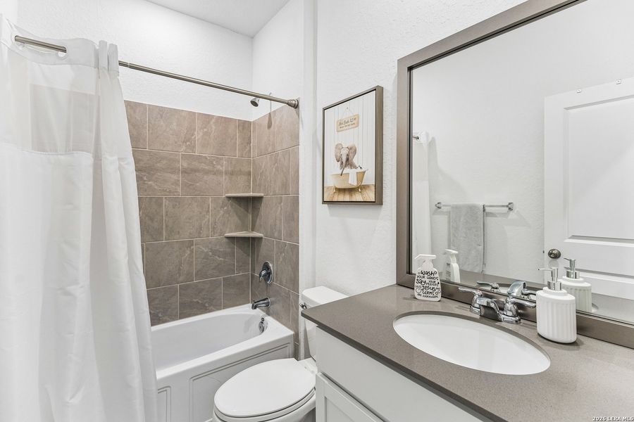 Furnished interior view inside a new home in Navarro Ranch, Seguin (Image 15).