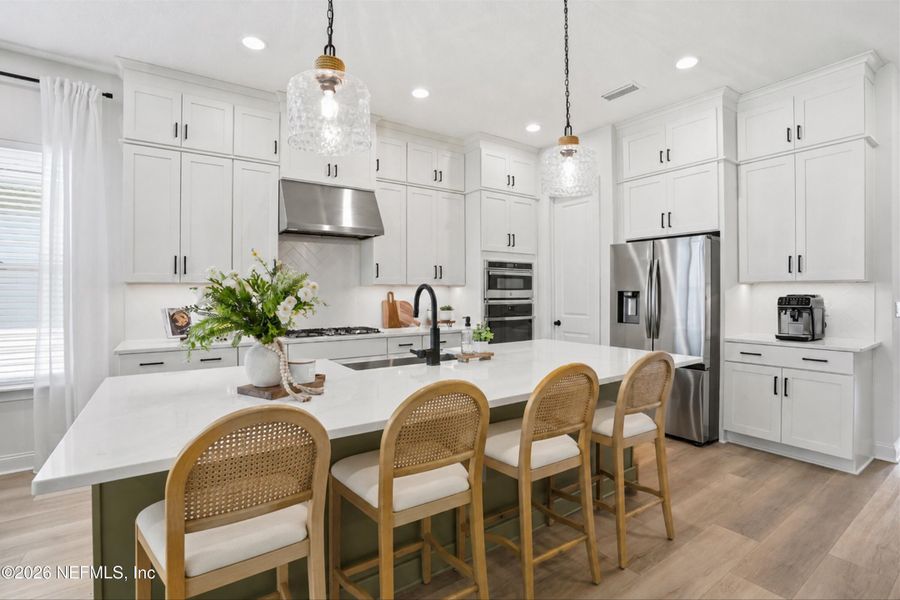 Furnished interior view inside a new home in Palm Crest at Seabrook, Ponte Vedra (Image 38).