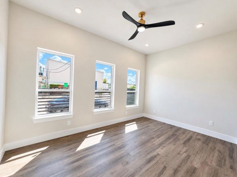 Spacious, unfurnished interior of a new home in , Houston (Image 36). Spacious, unfurnished interior of a new home in , Houston (Image 36).