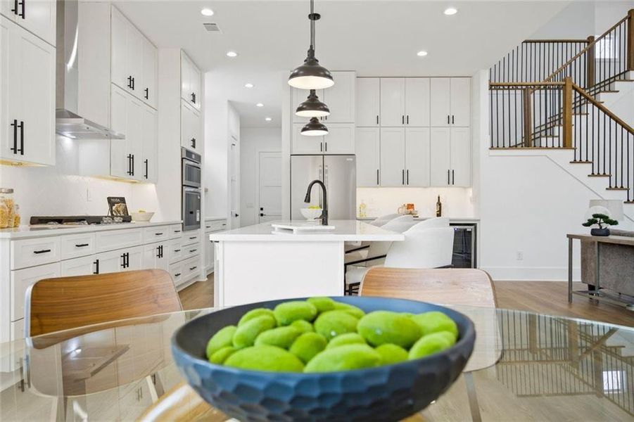 Furnished interior view inside a new home in , Pendergrass (Image 10).