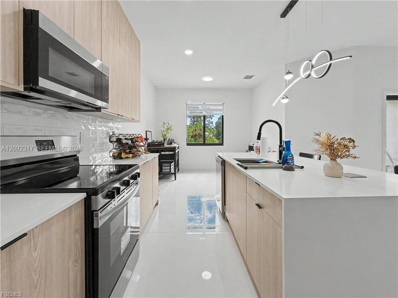 Furnished interior view inside a new home in , Lehigh Acres (Image 22).