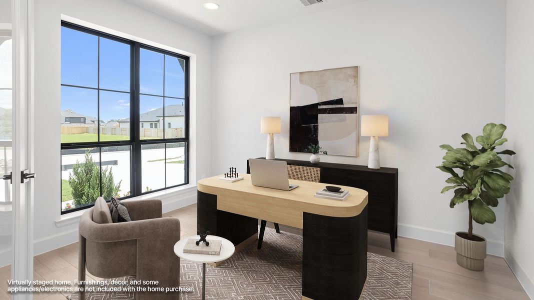 Furnished interior view inside a new home in Briarley, Montgomery (Image 7).
