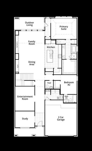 Downstairs Floor Plan