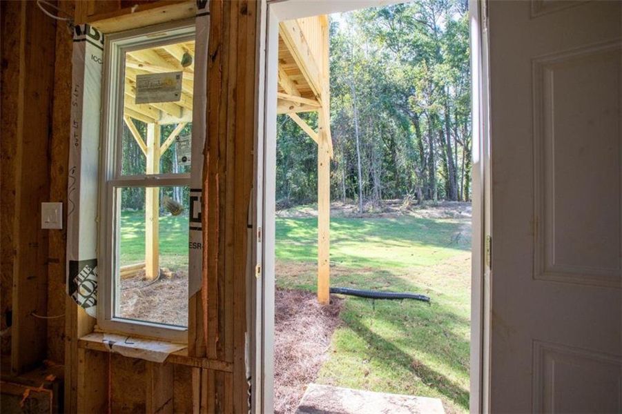In-progress construction of a new home in , Villa Rica, GA (Image 37).