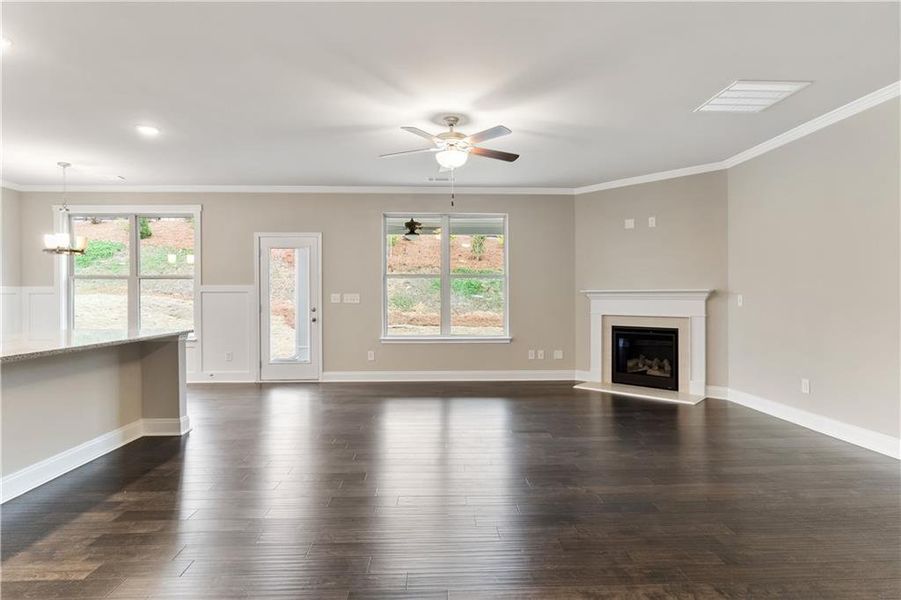 Spacious, unfurnished interior of a new home in Highland Park, Stonecrest (Image 18). Spacious, unfurnished interior of a new home in Highland Park, Stonecrest (Image 18).