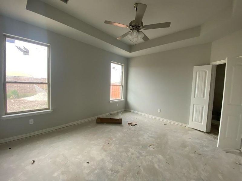 In-progress construction of a new home in Morningstar, Aledo, TX (Image 5).