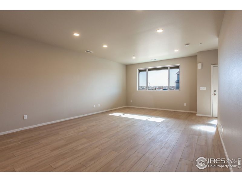 EXAMPLE PHOTO: DINING ROOM AND LIVING ROOM