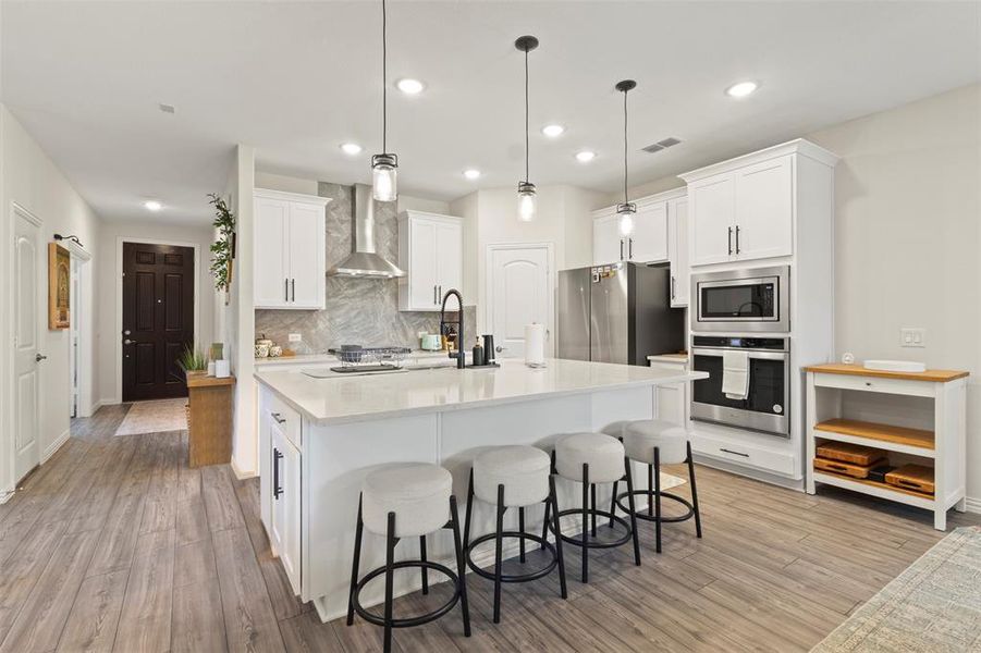 Furnished interior view inside a new home in Merritt Village, Rowlett (Image 28).
