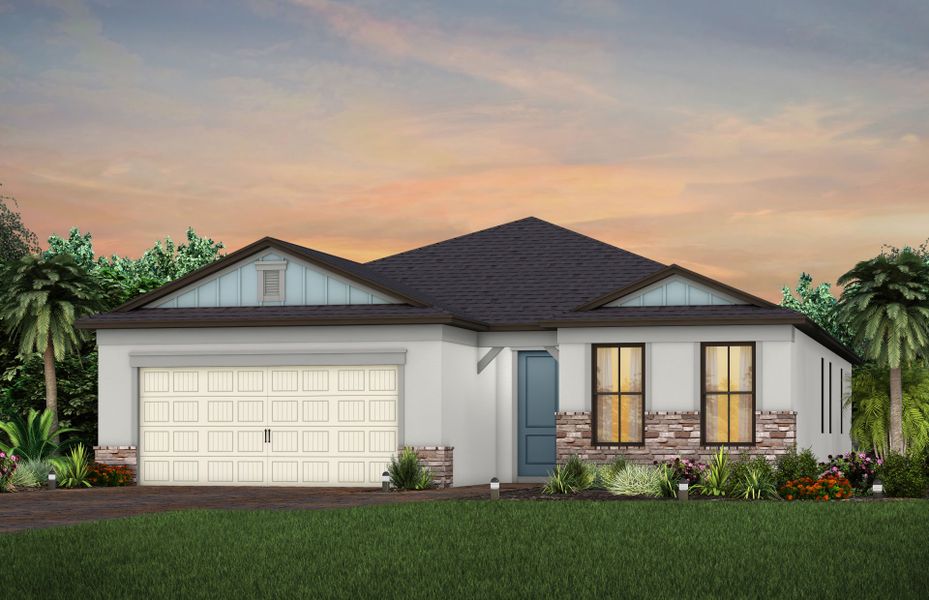 Exterior CO2B with optional stone Exterior CO2B with optional stone