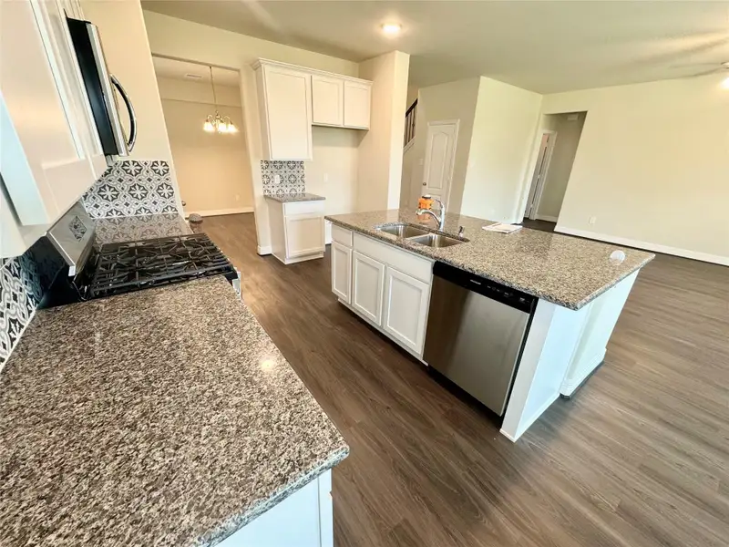 Furnished interior view inside a new home in Rosehill Meadow 50's, Tomball (Image 9). Furnished interior view inside a new home in Rosehill Meadow 50's, Tomball (Image 9).