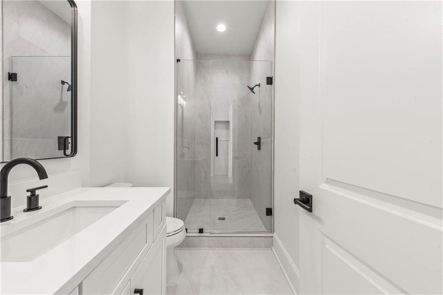 Furnished interior view inside a new home in , Greensboro (Image 53).