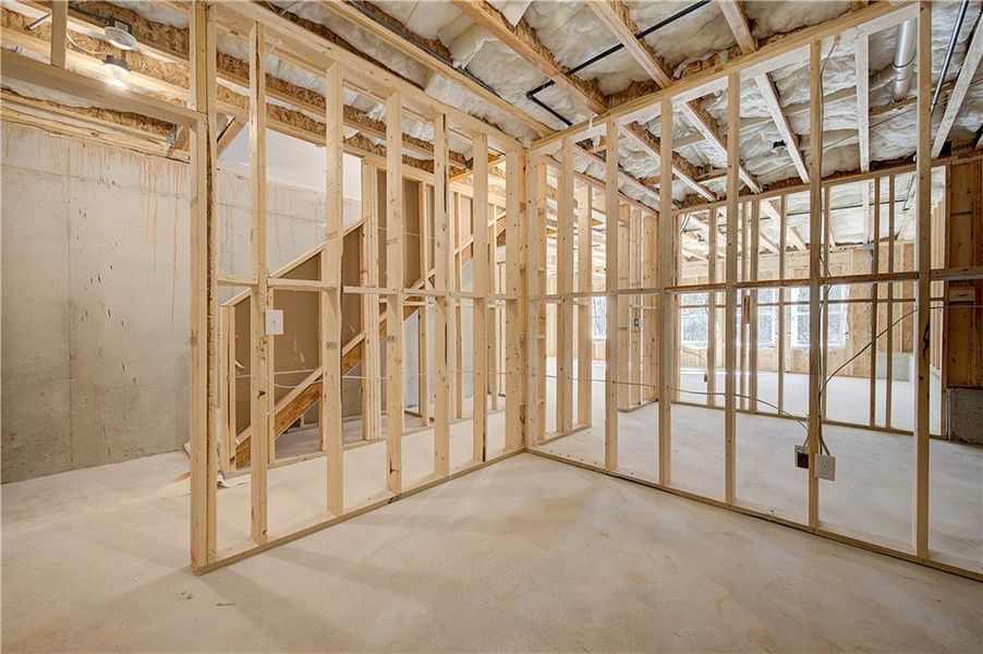 In-progress construction of a new home in Kingston, Locust Grove, GA (Image 28). In-progress construction of a new home in Kingston, Locust Grove, GA (Image 28).