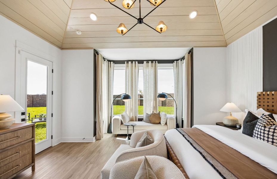 Representative furnished interior of a home built from the Ferris by Pulte Homes in Ryehill, Rosenberg (Image 41).