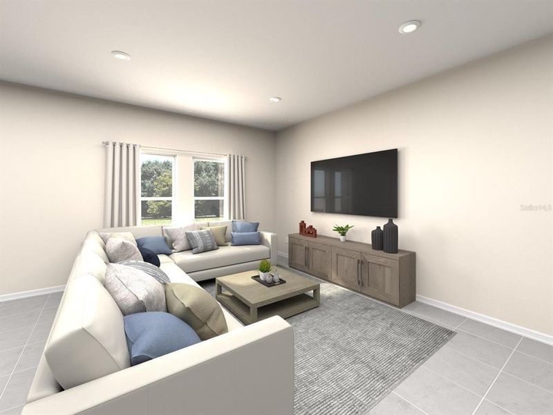 Furnished interior view inside a new home in Hamilton Bluff - Signature Series, Lake Hamilton (Image 4).