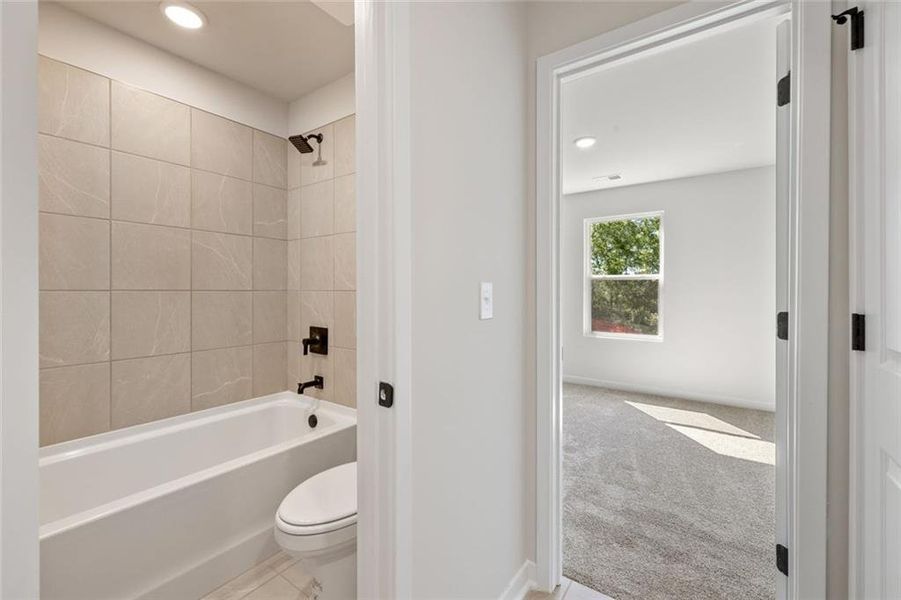 Furnished interior view inside a new home in Brookshire Manor, Canton (Image 14).