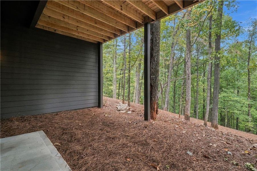 Exterior details and patio area of a home in , Jasper (Image 33).