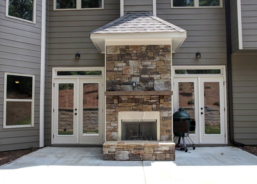 Representative exterior photo of a completed home built from the The Astoria by Bamford and Company in Rowland Springs, Cartersville, GA (Image 3).