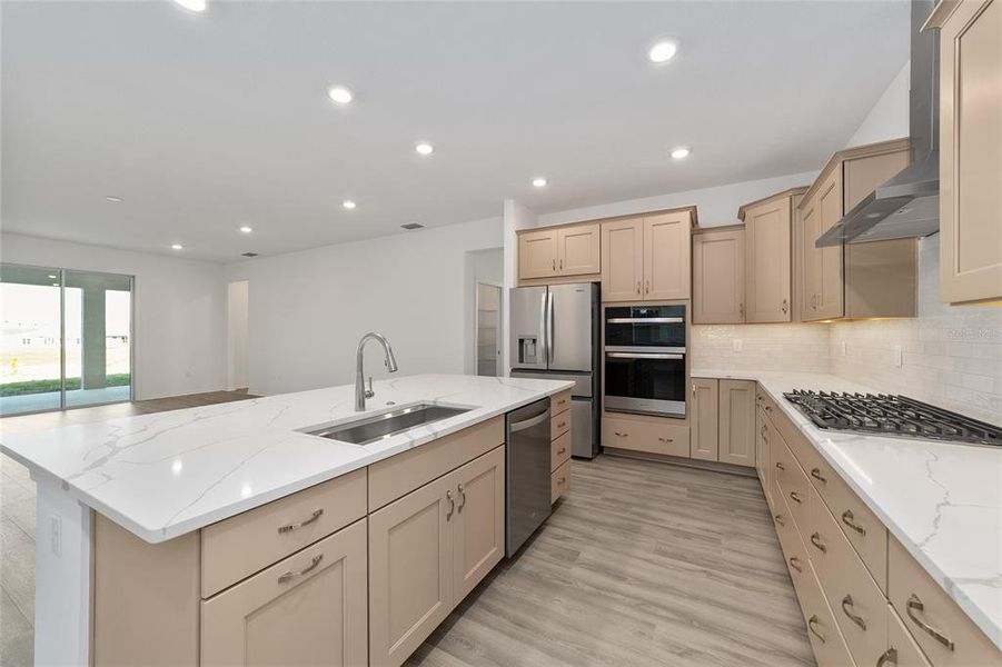 Furnished interior view inside a new home in Calesa Township, Ocala (Image 6).