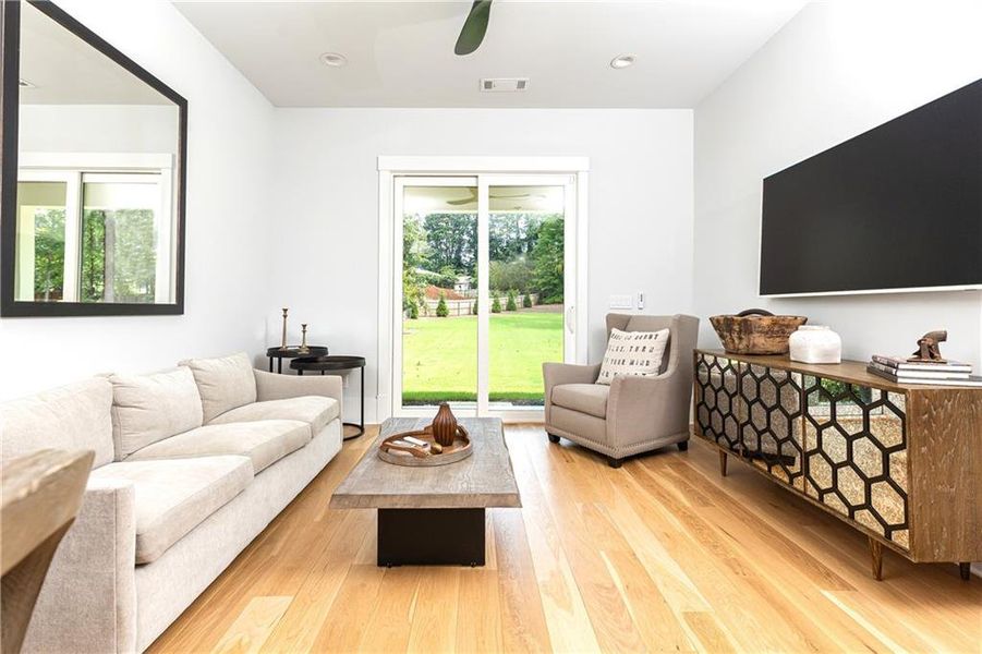 Furnished interior view inside a new home in , Marietta (Image 30).