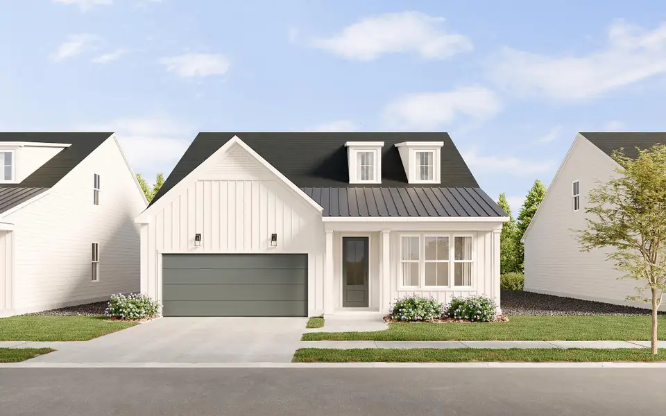 Representative exterior photo of a completed home built from the Gardenia by Empire Homes in Chastain, Ooltewah, TN (Image 4).