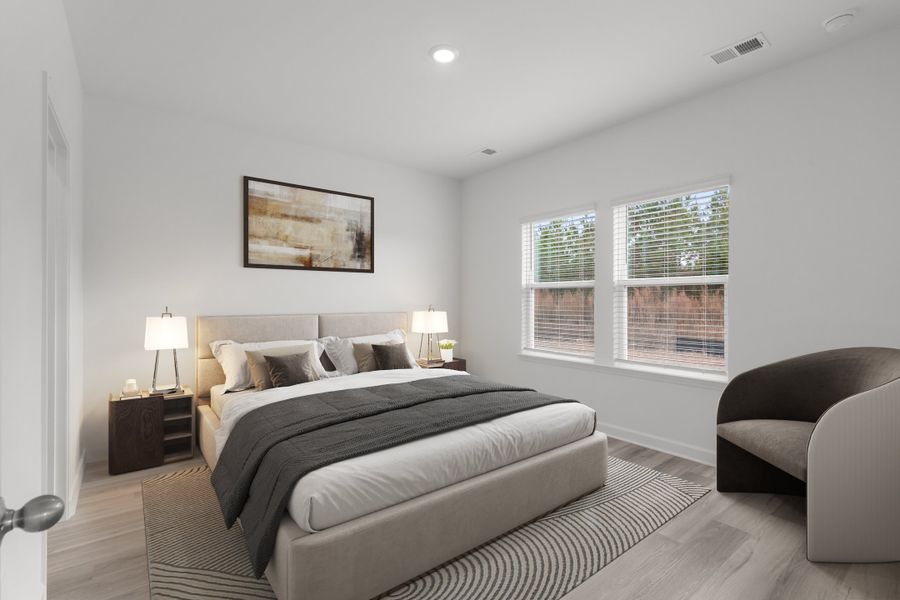 Furnished interior view inside a new home in Cypress Ridge - The Boardwalk Series, Longs (Image 6).