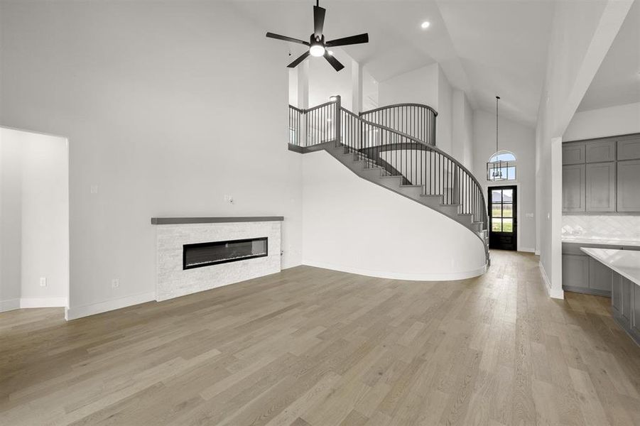 Spacious, unfurnished interior of a new home in Hidden Lakes Estates, DeSoto (Image 24). Spacious, unfurnished interior of a new home in Hidden Lakes Estates, DeSoto (Image 24).