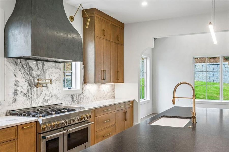 Furnished interior view inside a new home in , Atlanta (Image 15).