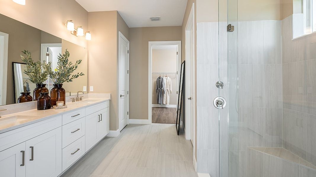 Representative furnished interior of a home built from the Lazio II by Taylor Morrison in Westview Community Group Page, Kissimmee (Image 13).