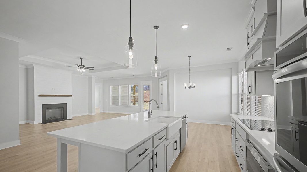 Furnished interior view inside a new home in Brush Creek, Fairview (Image 15).