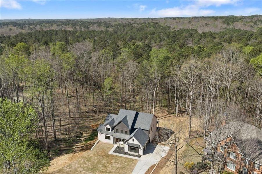 Front exterior of a new home in , Acworth, GA, highlighting curb appeal (Image 1). Front exterior of a new home in , Acworth, GA, highlighting curb appeal (Image 1).