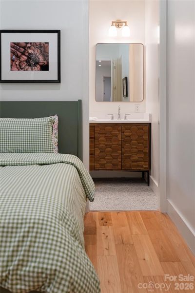 Furnished interior view inside a new home in , Weaverville (Image 31).
