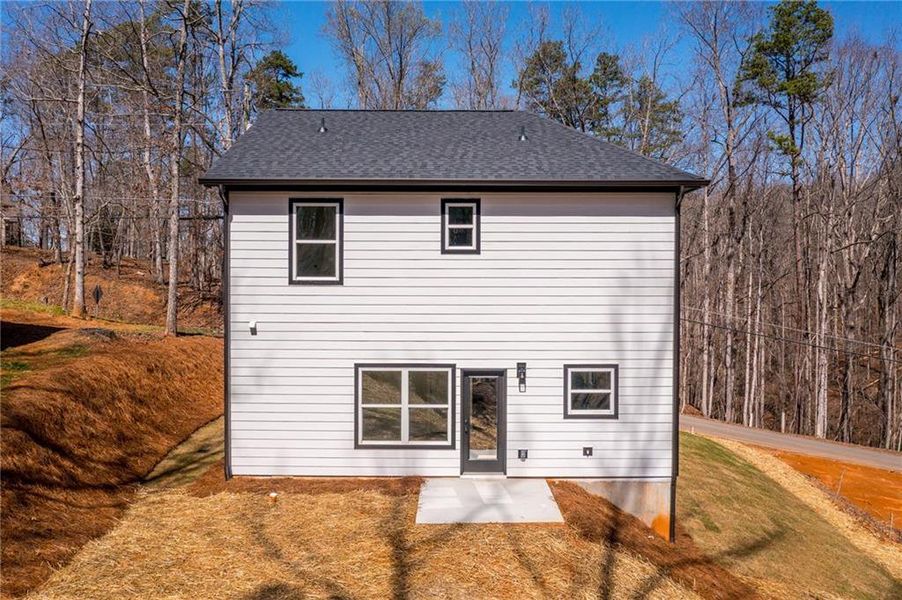 Exterior details and patio area of a home in , Murrayville (Image 3). Exterior details and patio area of a home in , Murrayville (Image 3).