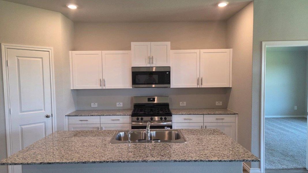 Furnished interior view inside a new home in Rosewood at Beltmill, Fort Worth (Image 3).