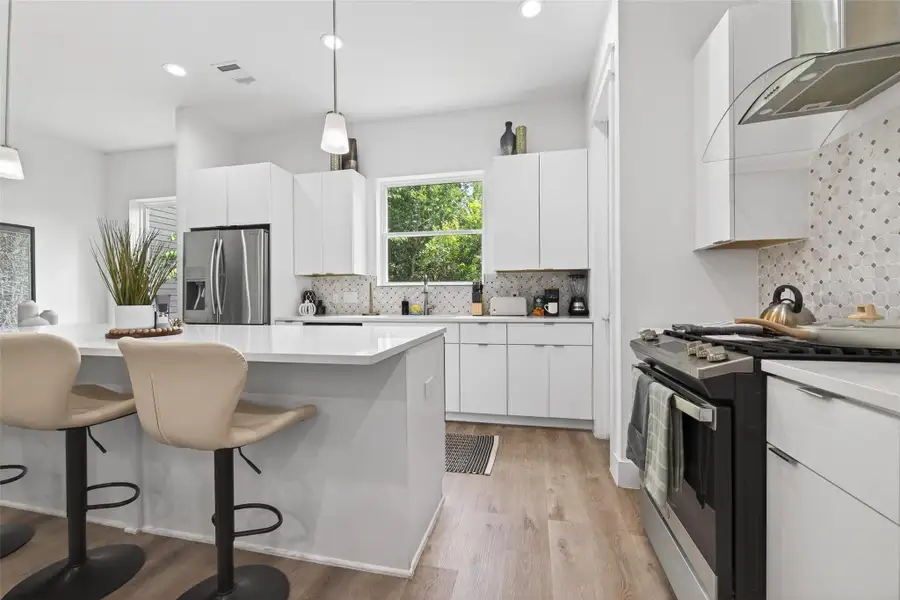 Furnished interior view inside a new home in , Houston (Image 28).
