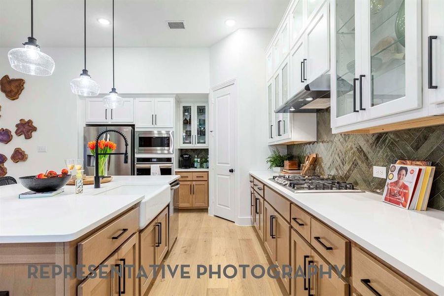 Furnished interior view inside a new home in Sonoma Verde, McLendon-Chisholm (Image 9).