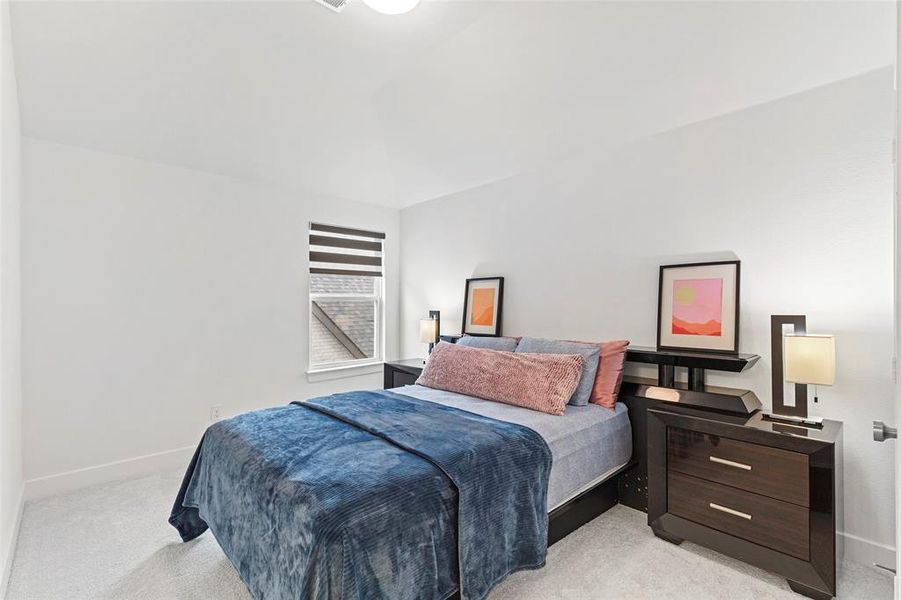 Furnished interior view inside a new home in , Prosper (Image 30).