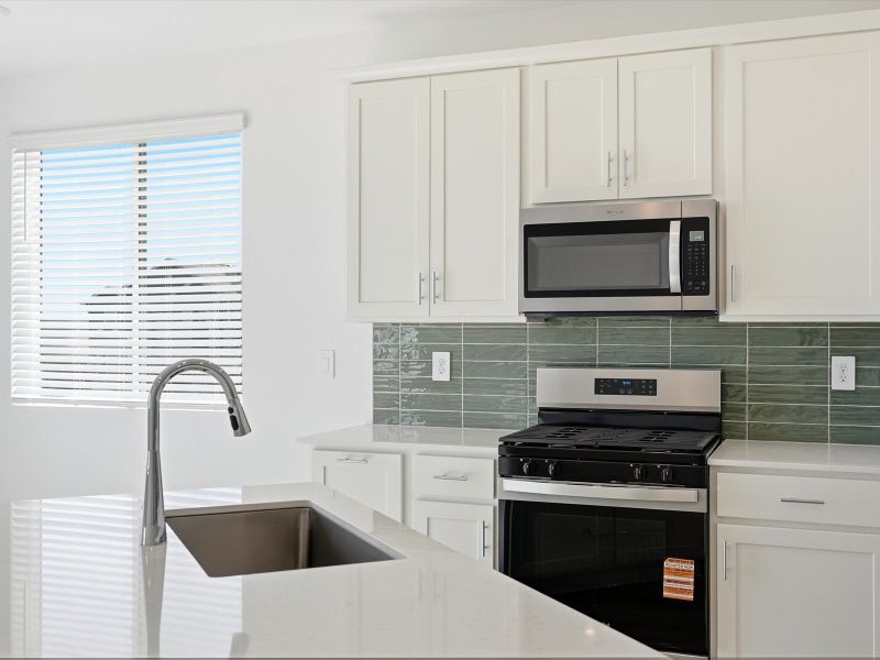 Furnished interior view inside a new home in Meridian Ranch, Peyton (Image 13).