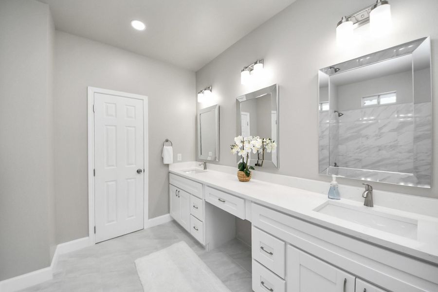 Furnished interior view inside a new home in , Houston (Image 7).