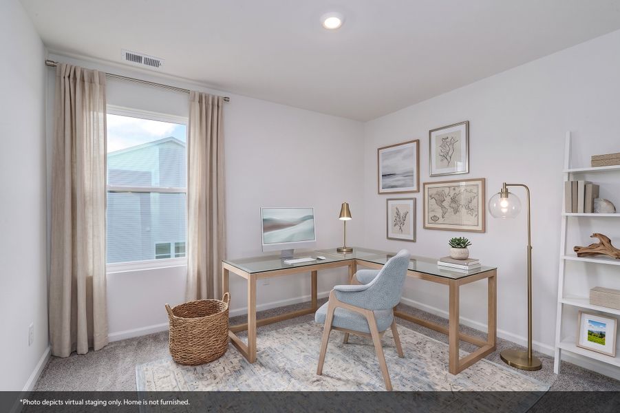 Furnished interior view inside a new home in Garden Grove, Conway (Image 10).