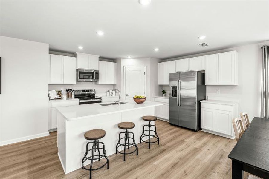 Representative furnished interior of a home built from the Woodford by Ryan Homes in Liberty Grove Single Family Homes, China Grove (Image 20). Representative furnished interior of a home built from the Woodford by Ryan Homes in Liberty Grove Single Family Homes, China Grove (Image 20).