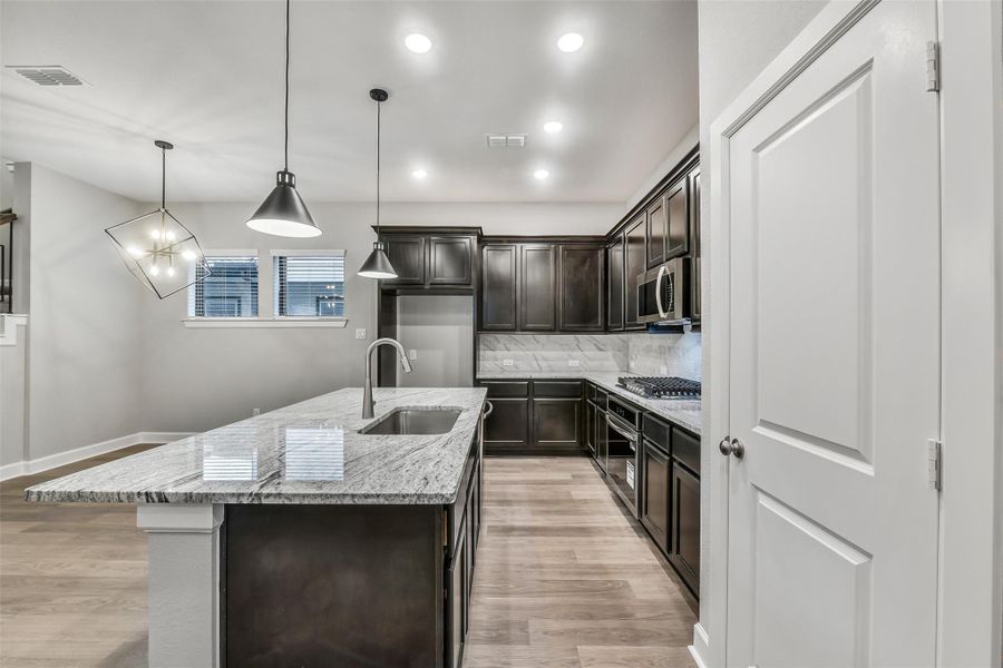 Furnished interior view inside a new home in , Richmond (Image 11).