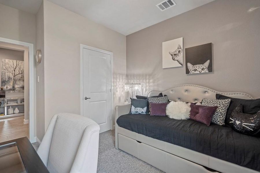 Furnished interior view inside a new home in Bluestem, Rhome (Image 14).