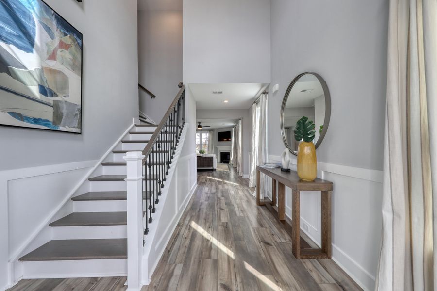 Furnished interior view inside a new home in , Summerville (Image 7).