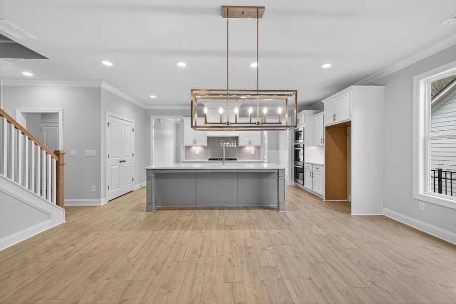 Spacious, unfurnished interior of a new home in Hemingway, Flowery Branch (Image 38).