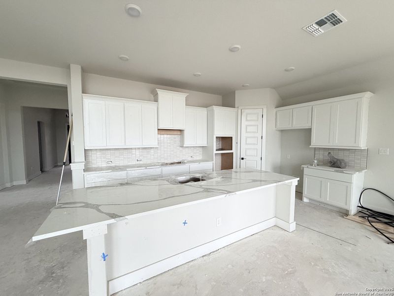 In-progress construction of a new home in Sienna Lakes, San Antonio, TX (Image 20).