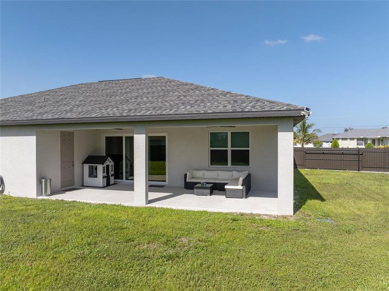 Front exterior of a new home in , Cape Coral, FL, highlighting curb appeal (Image 21).