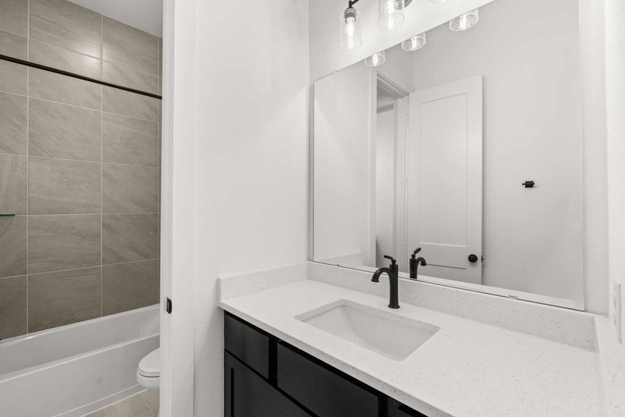 Furnished interior view inside a new home in Fulshear Lakes, Fulshear (Image 10).