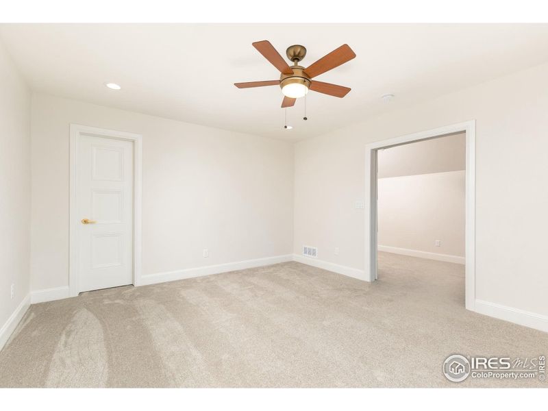 All 3 bedrooms include deep pile plush carpeting